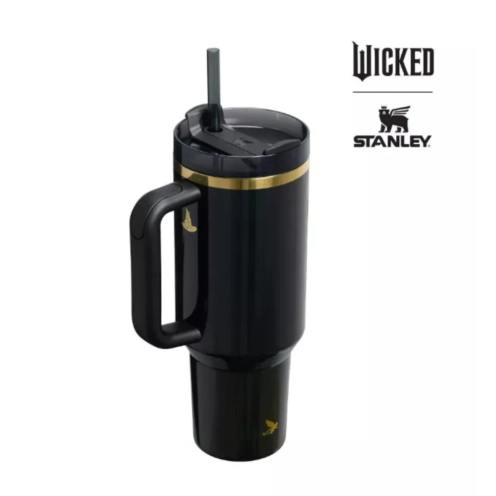 Stanley x Wicked 40oz H2.0 FlowState Quencher | Elphaba | BRAND NEW - Picture 2 of 4